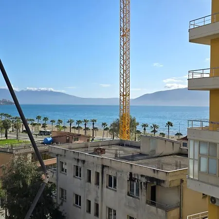 Apartmán Me Qera Lungomare Dejvid By The Sea Vlorë